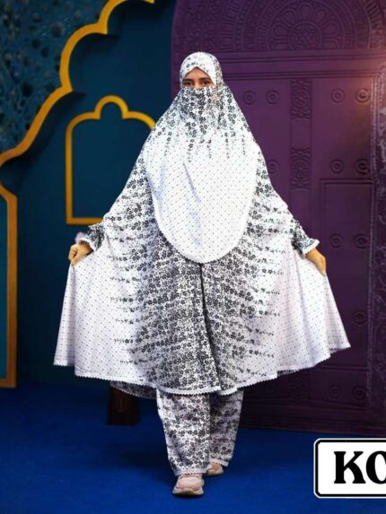 Khimar with plaju  - Code K01