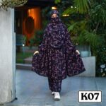 Khimar with plaju  - Code K07