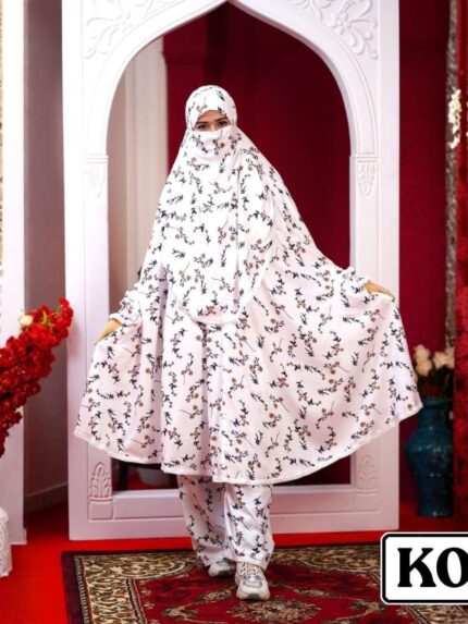 Khimar with plaju  - Code K08