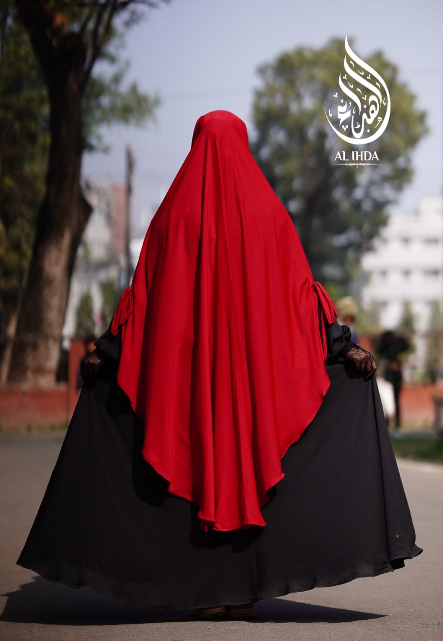 Two Side Cut Hijab Niqab-TC-04 - Image 3