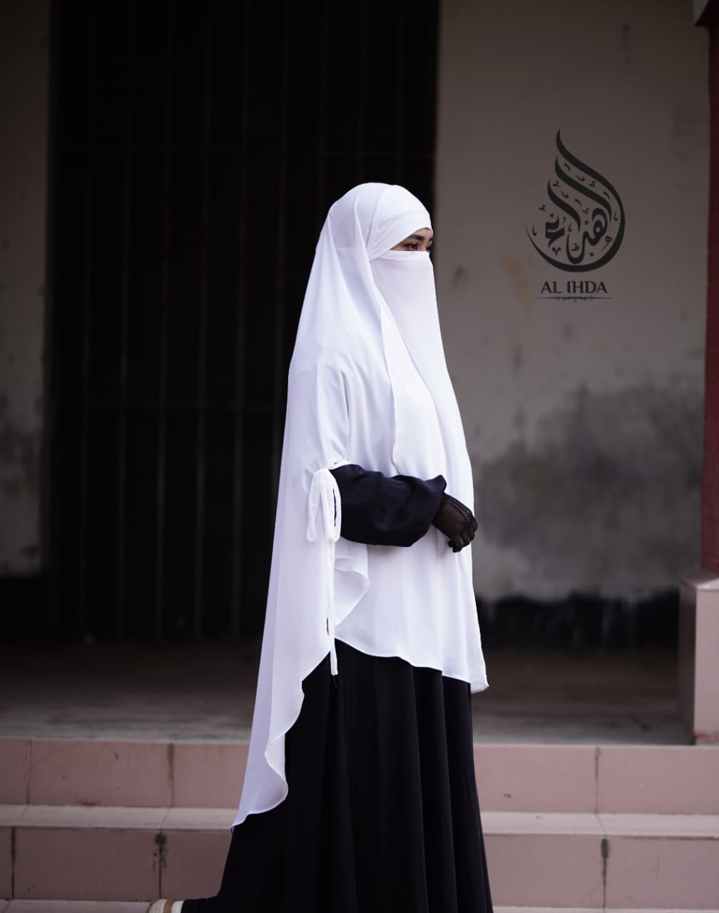 Two Side Cut Hijab Niqab-TC-02 (Copy) - Image 2