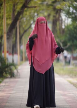 Alternative view of 3 Layer Ready Hijab-LRH01