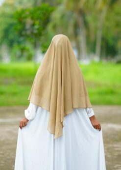Alternative view of Premium 2-Layer Ready Hijab-hc4