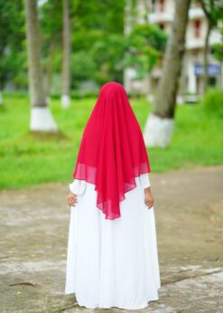 Alternative view of Premium 2-Layer Ready Hijab-hc14