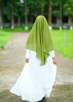 Alternative view of Premium 2-Layer Ready Hijab-hc17