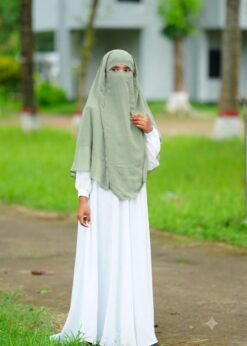Alternative view of Premium 2-Layer Ready Hijab-hc11