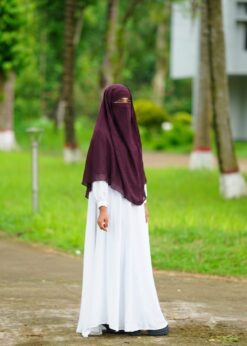Alternative view of Premium 2-Layer Ready Hijab-hc6