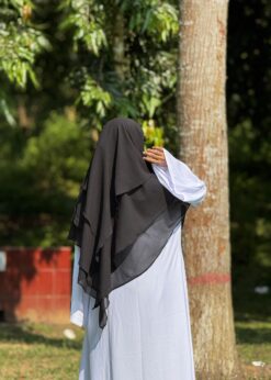Alternative view of 3 Layer Ready Hijab-LRH10