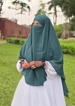Alternative view of Premium 2-Layer Ready Hijab-hc7