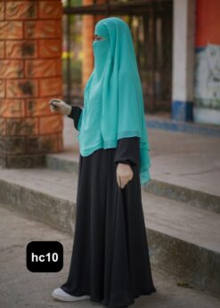 Alternative view of Premium 2-Layer Ready Hijab-hc2
