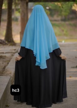 Alternative view of Premium 2-Layer Ready Hijab-hc10
