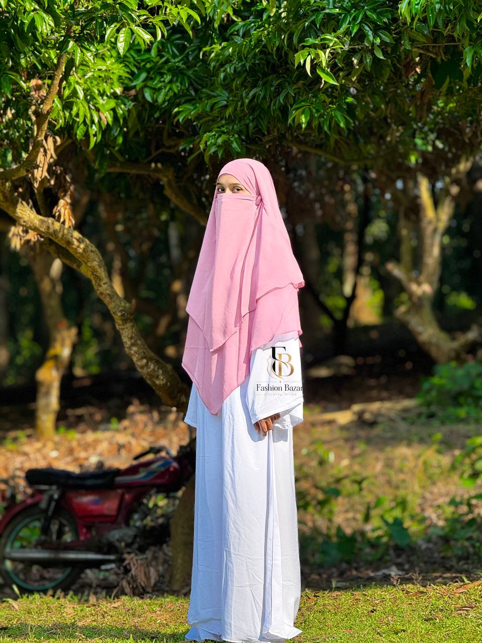3 Layer Ready Hijab-LRH09