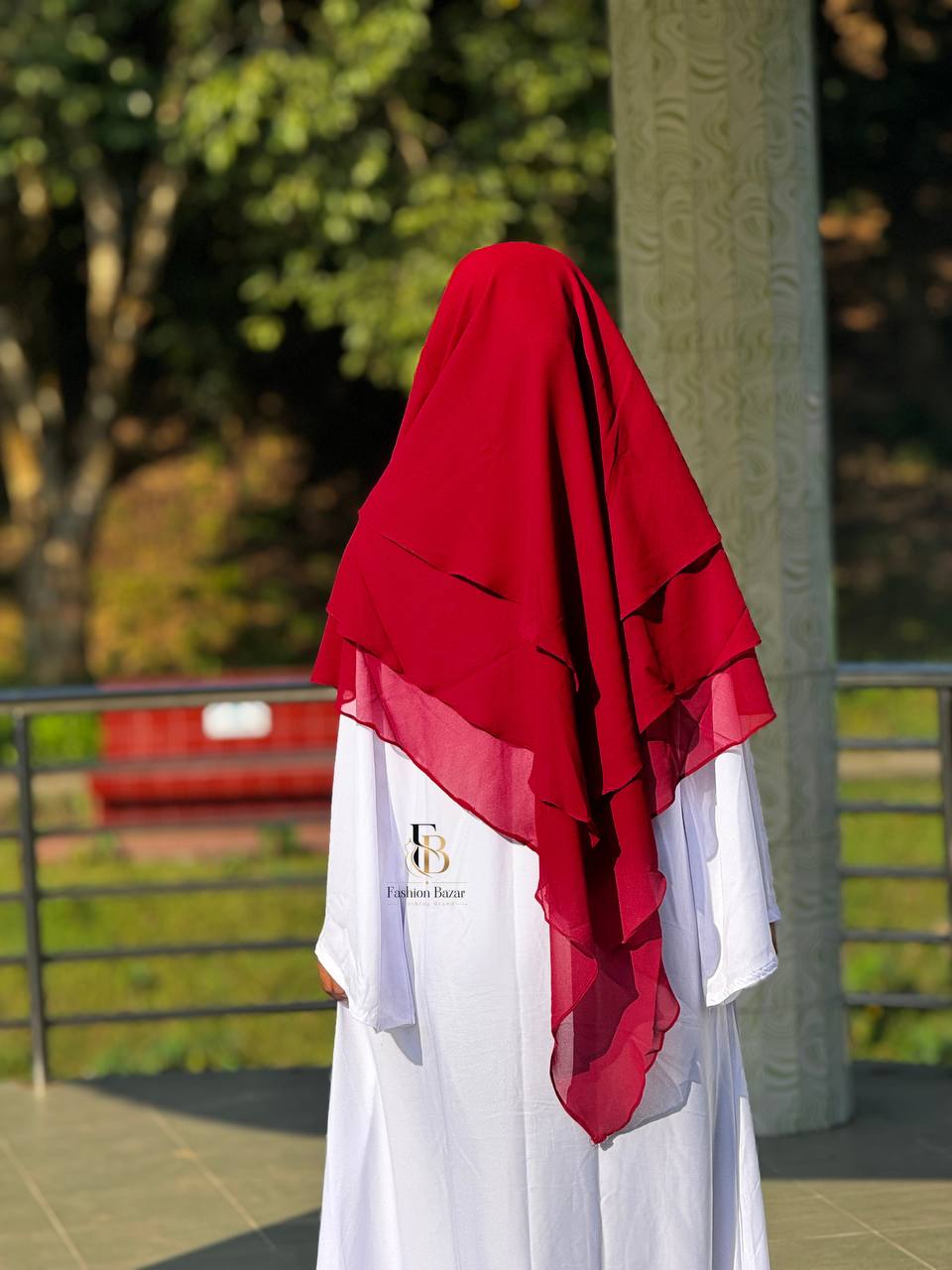 3 Layer Ready Hijab-LRH11 - Image 3