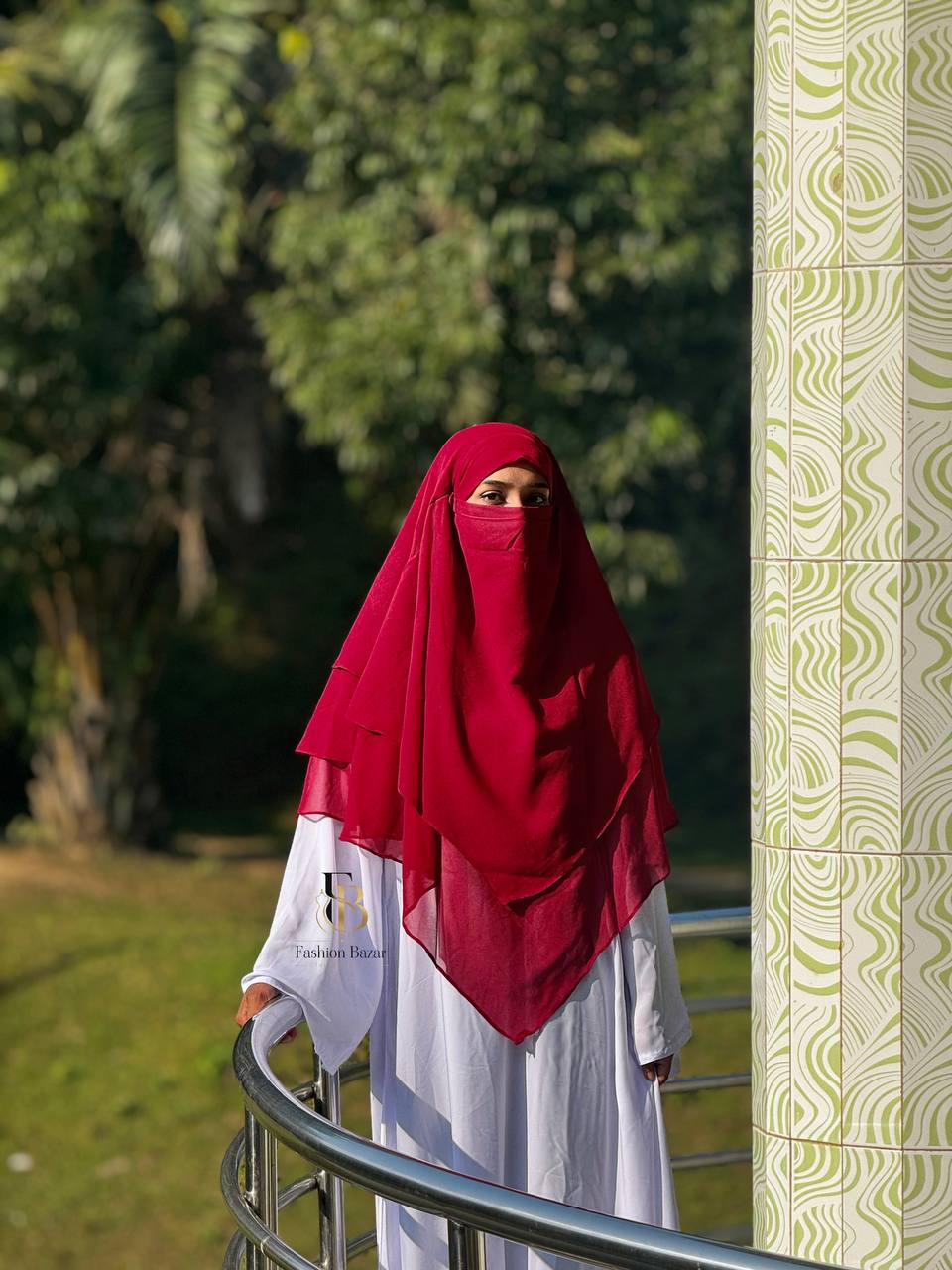 3 Layer Ready Hijab-LRH11