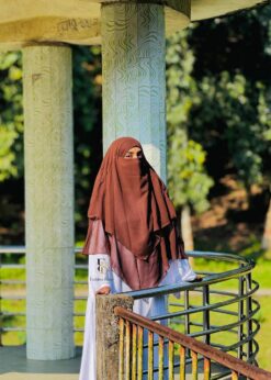 Alternative view of 3 Layer Ready Hijab-LRH14